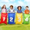 4Pcs Outdoor Sports Props Kangaroo Jumping Bag Sack Race Games Parent-child Interactive Sense Training Kids Preschool Toys Gift
