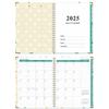 Daily Planner 2025 English Agenda Book With  Plate Clamp Diary Planner  Notebook  Home Office