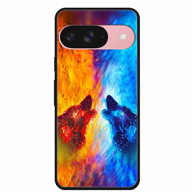 For Google Pixel 9 5G Cases Pixel9Pro XL Cartoon Soft TPU Silicone Lion Back Covers for Google Pixel 9 Pro Case Pixel9 Pro XL