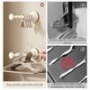 Suction Cup Clothes Hanger Multi-function Space-saving Household Hanger Wall Hanging Foldable Anti-slip Organizer