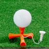 Portable Golf Tee Adjustable ABS Anti-flying Tripod Golf Tee for Training