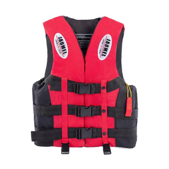 Adult Life Jacket 100N Buoyancy Paddle Life Vest Adjustable Flotation Device with Reflective Strip for Kayak Boat Surf Water Sports