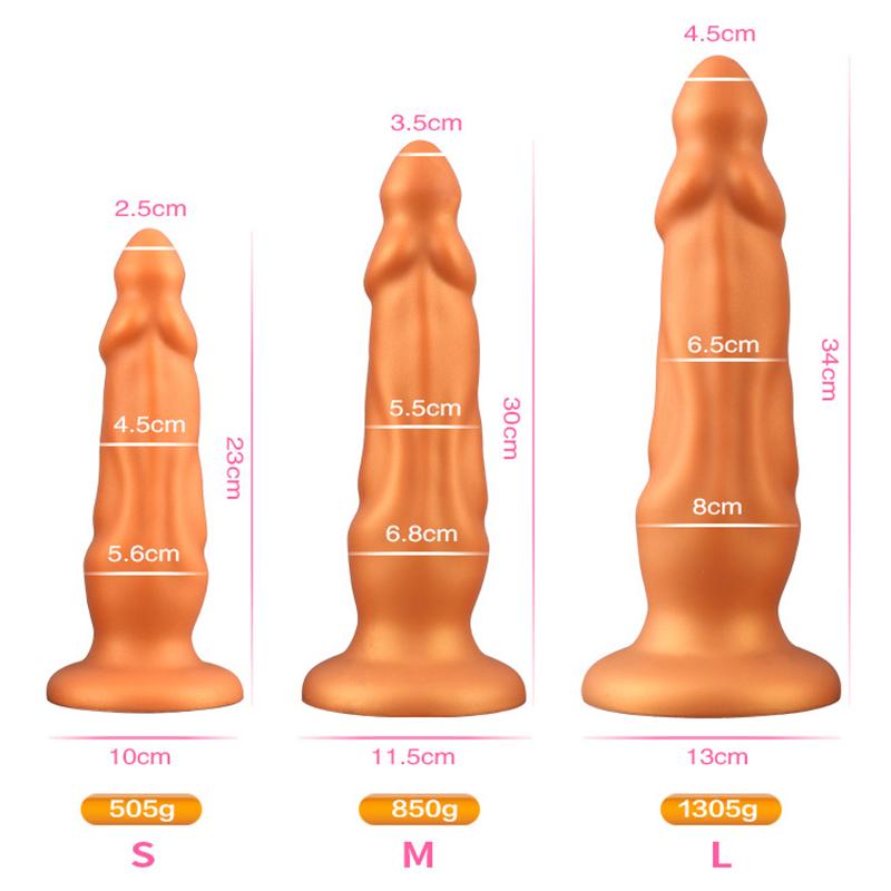 New Arrival Huge Dildo Sex Toys Women Masturbators Vaginal Anal Anal Plug No Vibrators Butt Plug Big Dildos Faloimetor For