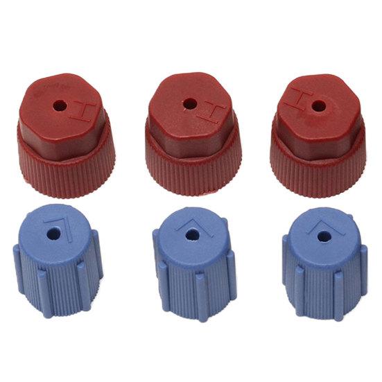 3 páry 13mm 16mm High Low Side Car Air Conditioning Port Nabíjecí port