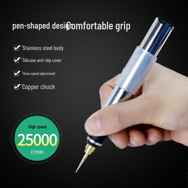 Mini Electric Nail Art Engraving and Grinding Pen with Lithium Battery
