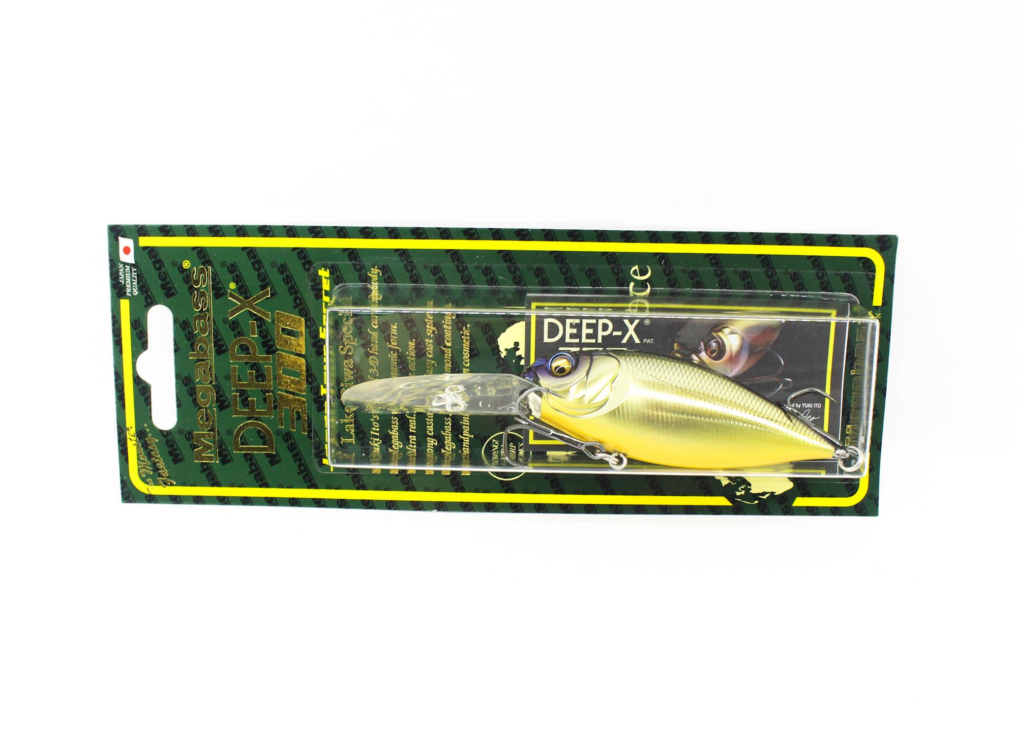 

Megabass Deep X 300 Плавающая приманка с кривошипом M Шампанское Kinkuro (5846)