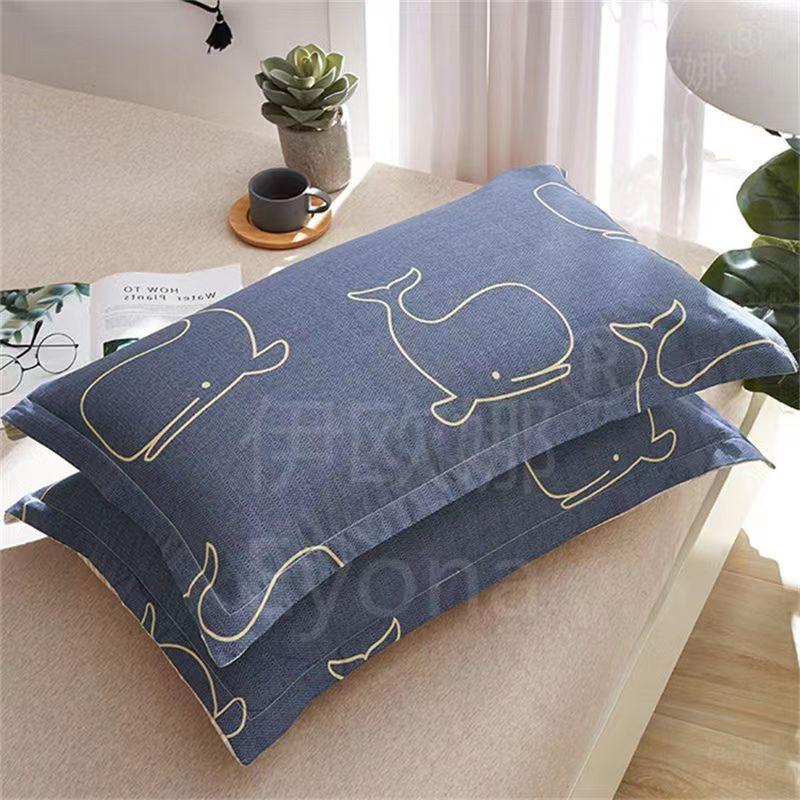 Наволочка для взрослых, пара простых постельных принадлежностей с героями мультфильмов, 48x74см