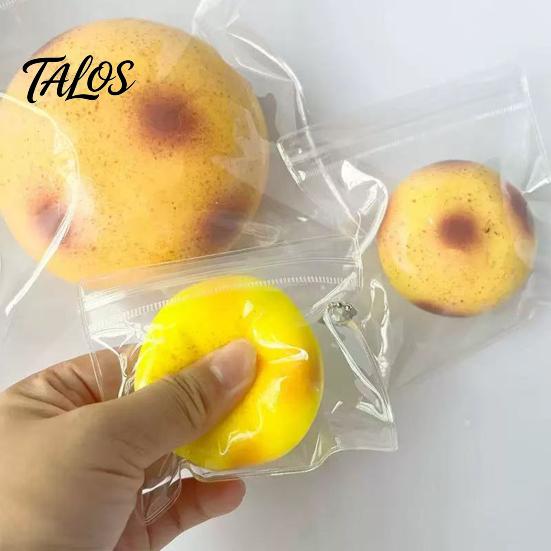 Non-sticky Stress Ball Potato Squeeze Ball, Slow Rising Non-Return Mud Feel Fidget Sensory Toy, Soft Decompression for Adults Kids, Cute Desk