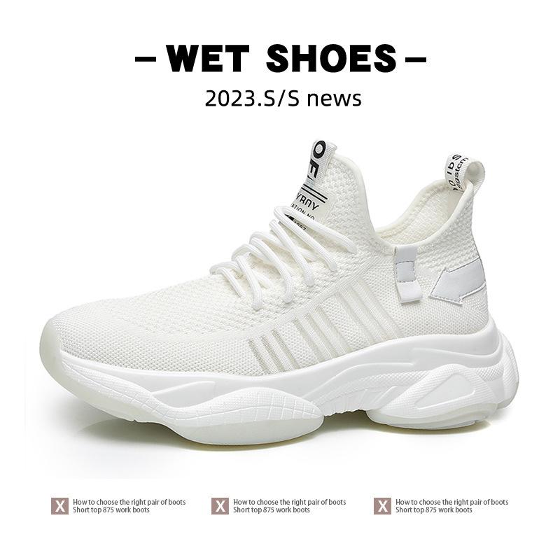 Extra Large Size Men's Shoes, New Mesh Sports Shoes In Summer 2025, Fashion Casual Shoes, Thick-soled Inner Height-increasing Dad Shoes