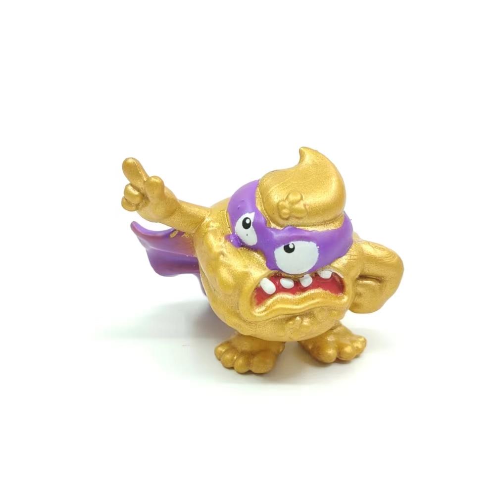 Zomlings Originaux ULTRA RARES OR Argenté Styles Superzings Figurines d'Action PVC Collection Limitée Jouet Espagnol Cadeau d'Anniversaire pour Garçons