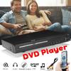 100-240V 50-60Hz DVD Player Compact Multi Region Free Full HD Mic USB Port With Remote Control Black Plastic EU