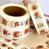 Capybara Stickers Set Of 500 Motivational For Kids Gift Roll