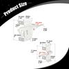 Gate Latch, DIY, Reliable, Lockable, Decorative, Professional, Easy To Install, Versatile, Stable,