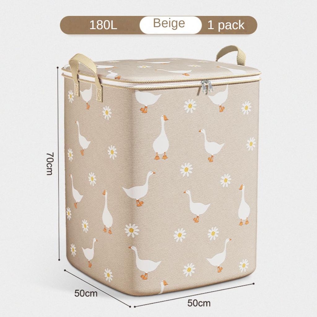 Quilt Storage Bag Home Wardrobe Large Capacity Clothes Cotton Quilt Sorting Bag Clothes Moving Waterproof and Moisture-proof