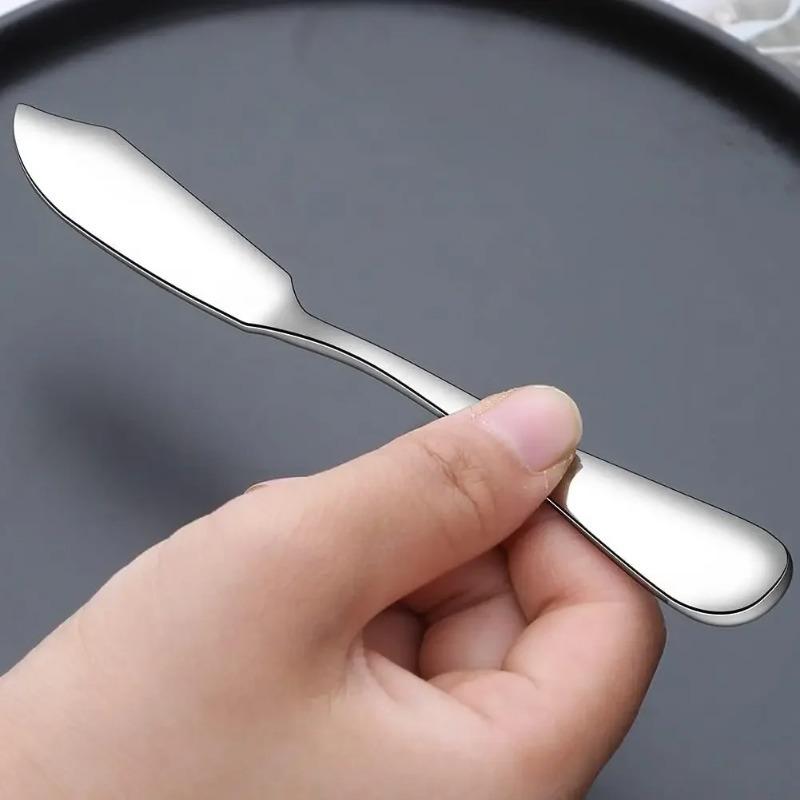 304 Stainless Steel Butter Knife Jam Bread Cheese Dessert Spreader for Kitchen Breakfast Baking Tableware Cutlery