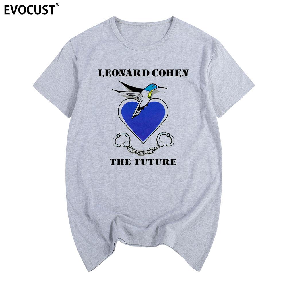 

leonard cohen Book Of Longing Tshirt Cotton Unisex T shirt New Women Summer 3XL