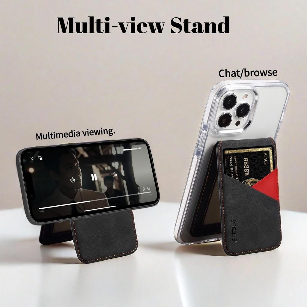 Portafoglio Magnetico in Pelle di Lusso Porta Cellulare Supporto Per iPhone 16 15 Plus 14 13 12 Pro Max 15Plus Antiscivolo Manicotto Blocco RFID Custodia Porta Carte di Credito/Identità