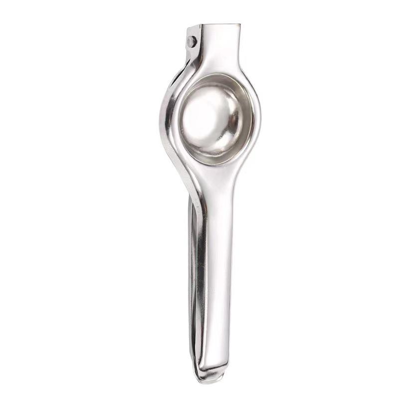 Stainless steel manual lemon clamp juicer squeeze lemon juice artifact home hand pressure mini small juicer