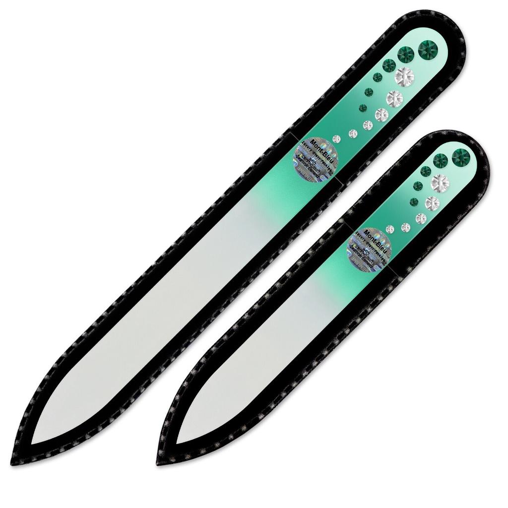 2-piece Nail File Set with Crystals for Women COC-MS