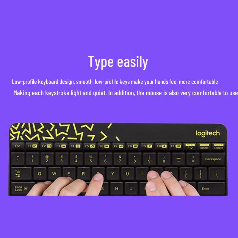 

Logitech MK240NANO Wireless Keyboard and Mouse Combo