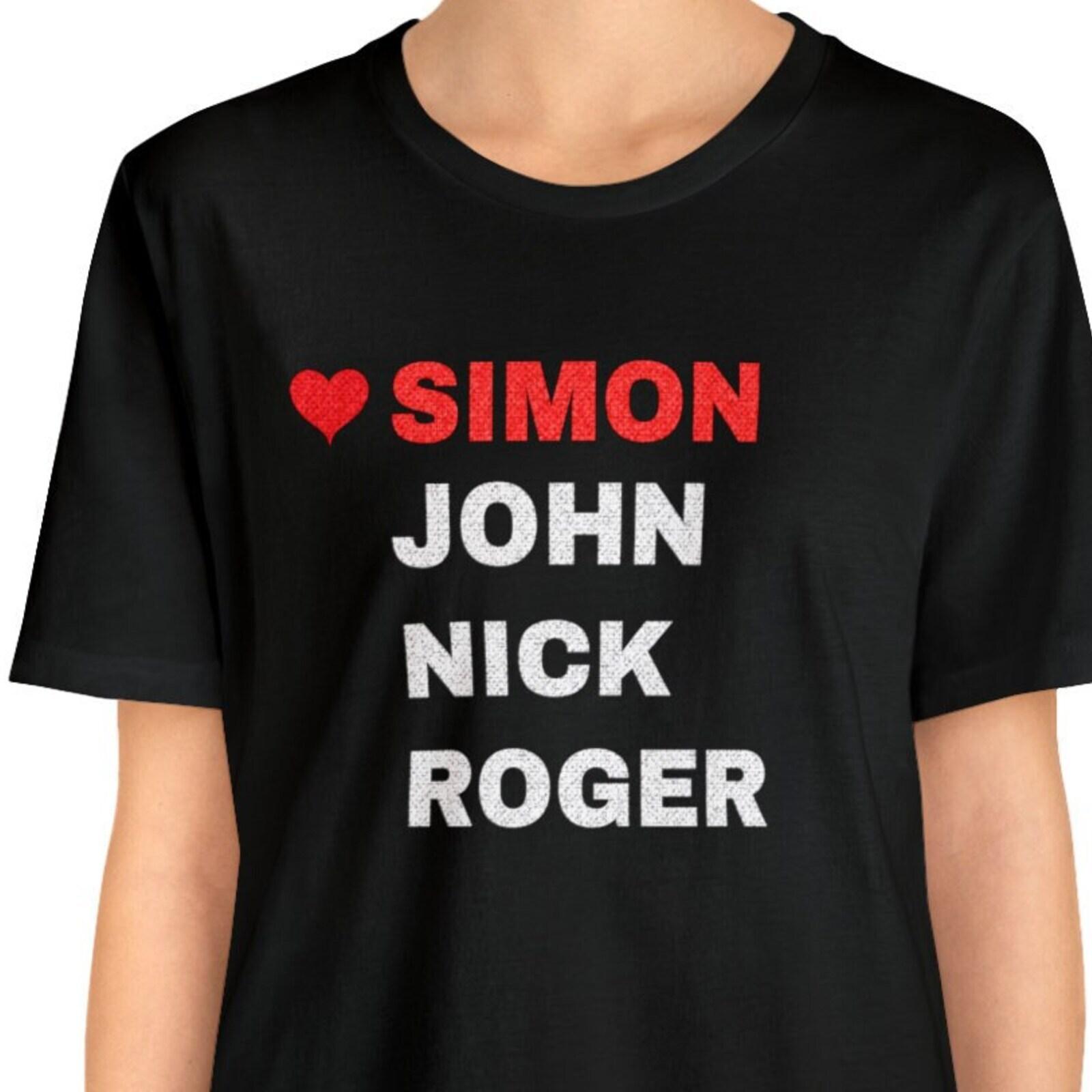 Duran Duran Members Tee SIMON T-shirt Tshirt T-shirt Shirt Band Tee Unisex 2026 XXL