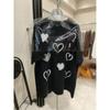 Summer Women's Fashion Heart Print Round Neck Short Sleeve T-shirt