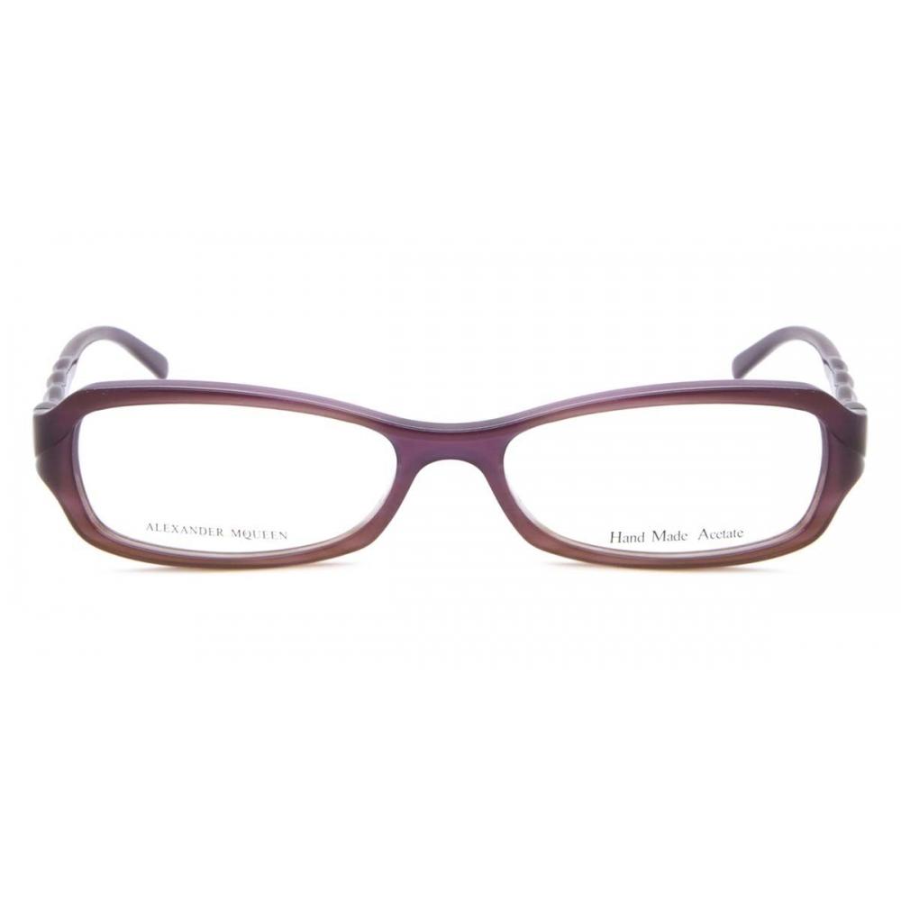 

Alexander Mcqueen Amq 4162 R3y Women Eyeglasses Purple/52-15-135