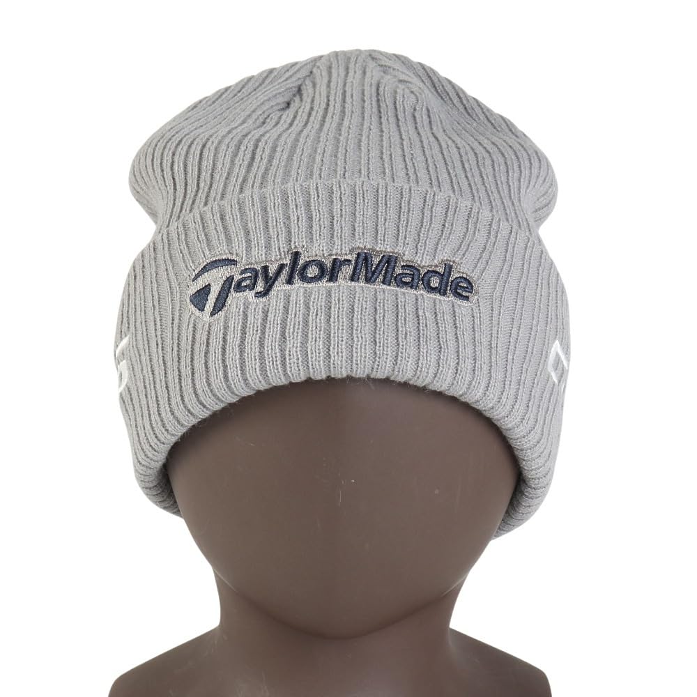 TaylorMade Men's Tour Knit Cap, Gray, Size 57-59cm, UN282 (FW 24)