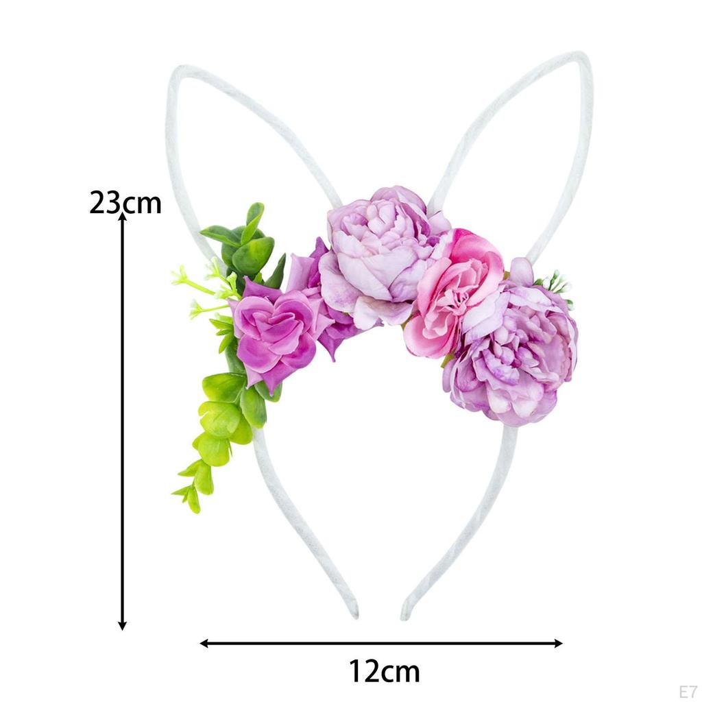 Bunny Ears Headband - Delightful Hair Accessory for Seasonal Festivities