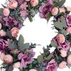 Artificial Flower Wreath for Seasonal Decor And Events