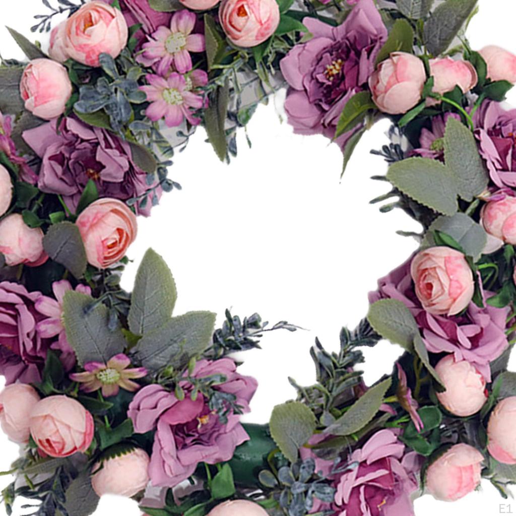 Artificial Flower Wreath for Seasonal Decor And Events
