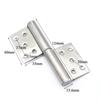 Kuanxuan Thickened Stainless Steel Removable Flag Hinge