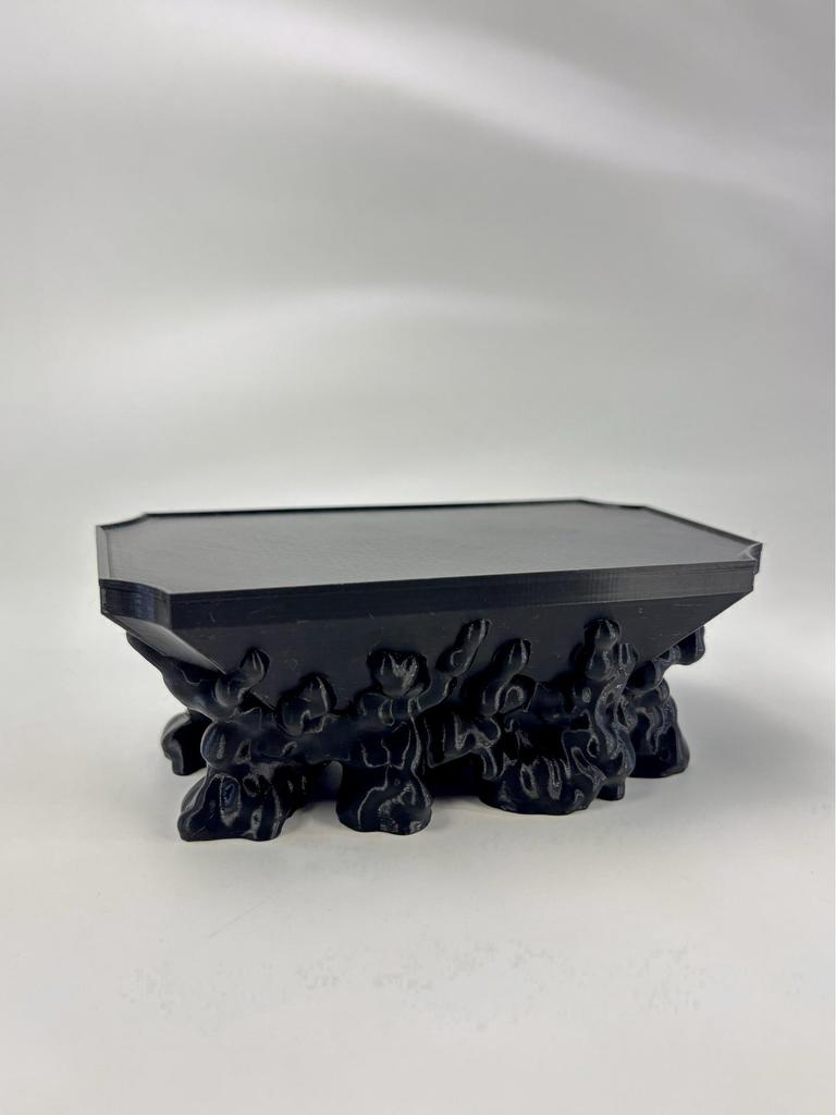 Stoner2048 Modern Chinese Style Root Carving Display Stand