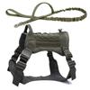 Tactisch Militair Vest voor Huisdieren Buiten Trainingsvest Hondentuig en Lijn Set Met Halsband Voor Middelgrote Grote Honden Duitse Herder