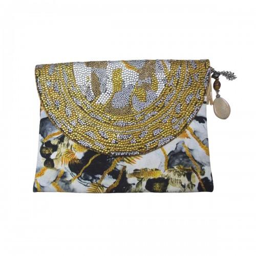 Inoa Verona/1915 Abstrakte Clutch-Tasche