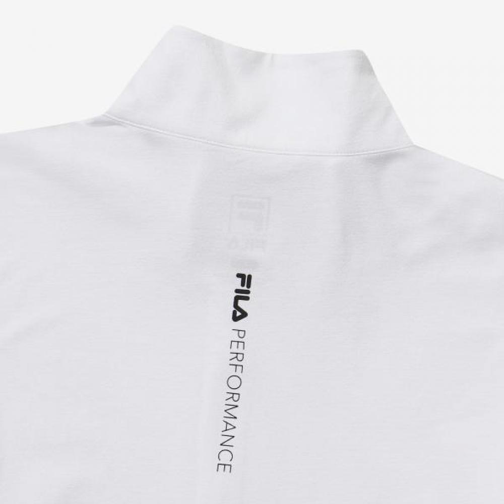 Fila STreTch Thumbhole Half Zip T shirT