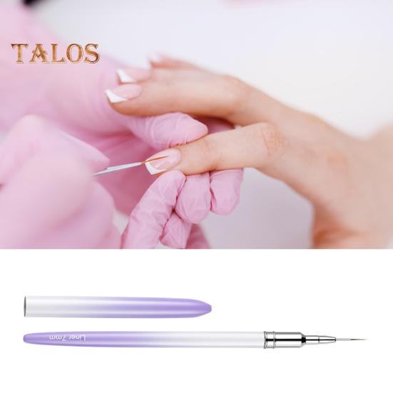 Nail Art Pen Pictură cu peri flexibili de lungă durată Frumos Nail Art Liner Brush Pen Instrument de frumusețe