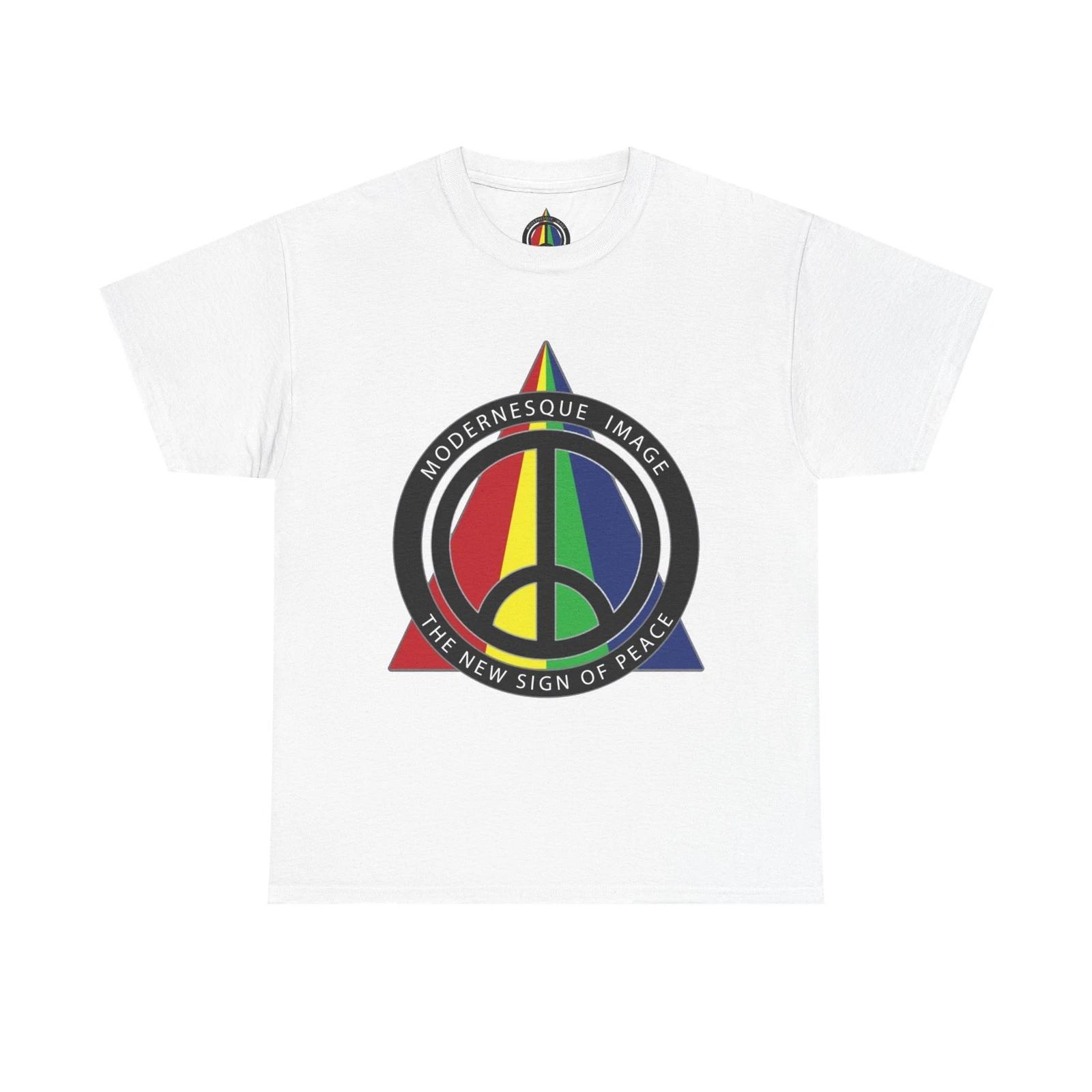 

Modernesque Image - The New Sign of Peace Unisex Heavy Cotton Tee S