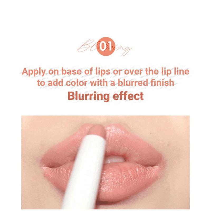 HOLIKA HOLIKA - Mellow Blurring Lip Pencil - 5 Colors