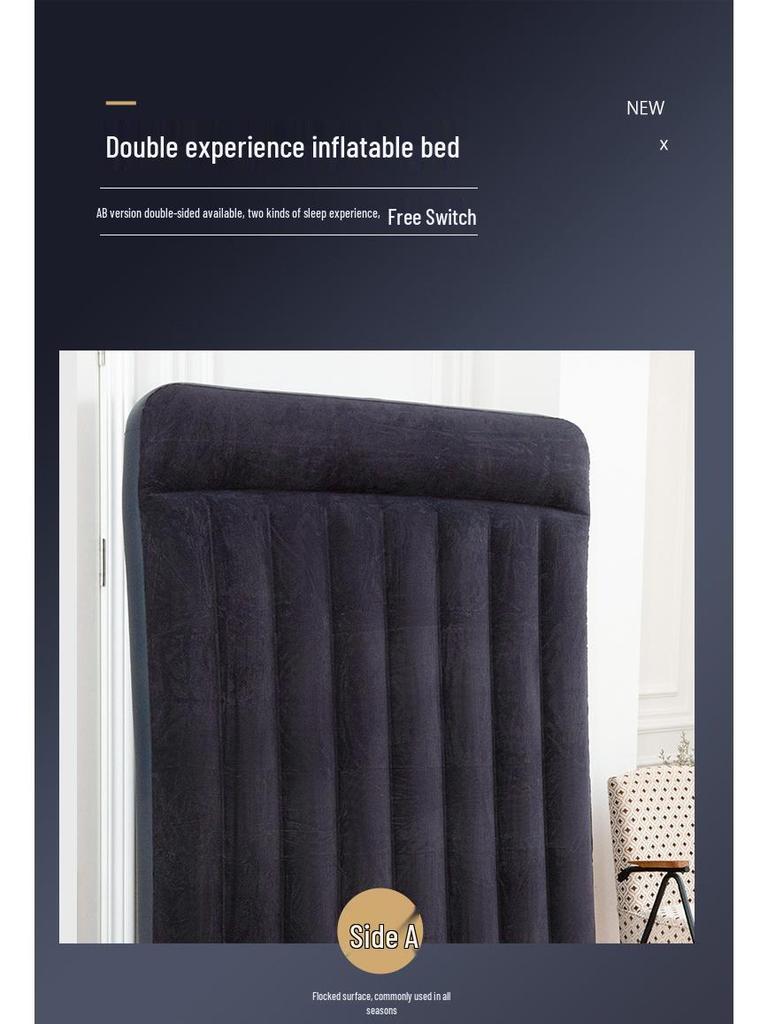 Intex 66767 Single Inflatable Bed with Built-in Pillow