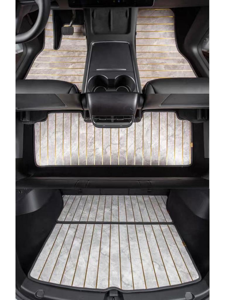 IM LS7 L7 LS6 Solid Wood Car Floor Mats - Multi-Color Options for Interior Modification