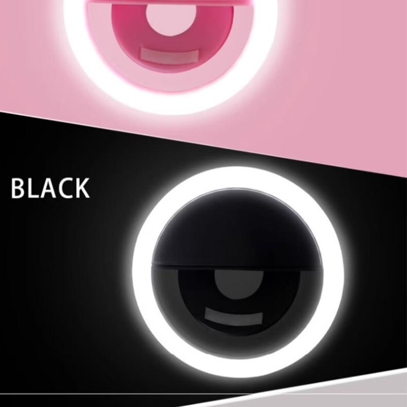 Portable Mobile Phone Clip Fill Light for Lighting Taking Photos Beautifying LED Mini Fill Light Night Light for Selfie Video