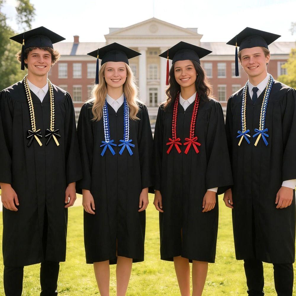 Polyester Graduation Ribbon Handmade Graduation Honor Cord  Academic Regalia