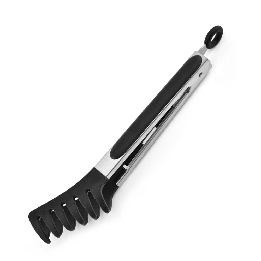Stainless Steel Pasta Barbecue Clamp Snack Spaghetti Clip Noodle Tong Kitchen Tool Cooking Utensils