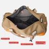 Oxford Dry Wet Separation Bags Carry On Travel Bag Large Capacity Duffle Bags Wear-resistant for Travel Sports Fitness Bags