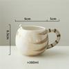 380ml Cute Cat Ceramic Water Cup Hand-painted Afternoon Tea Milk Coffee Milk Tea Cup Home Breakfast Mug Drinking Birthday Gift