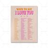 Trendy Retro Aesthetic Posters And Prints Orange Pink Preppy Y2k Quote Wall Art Canvas Painting Wall Picture For Dorm Room Decor No Frame