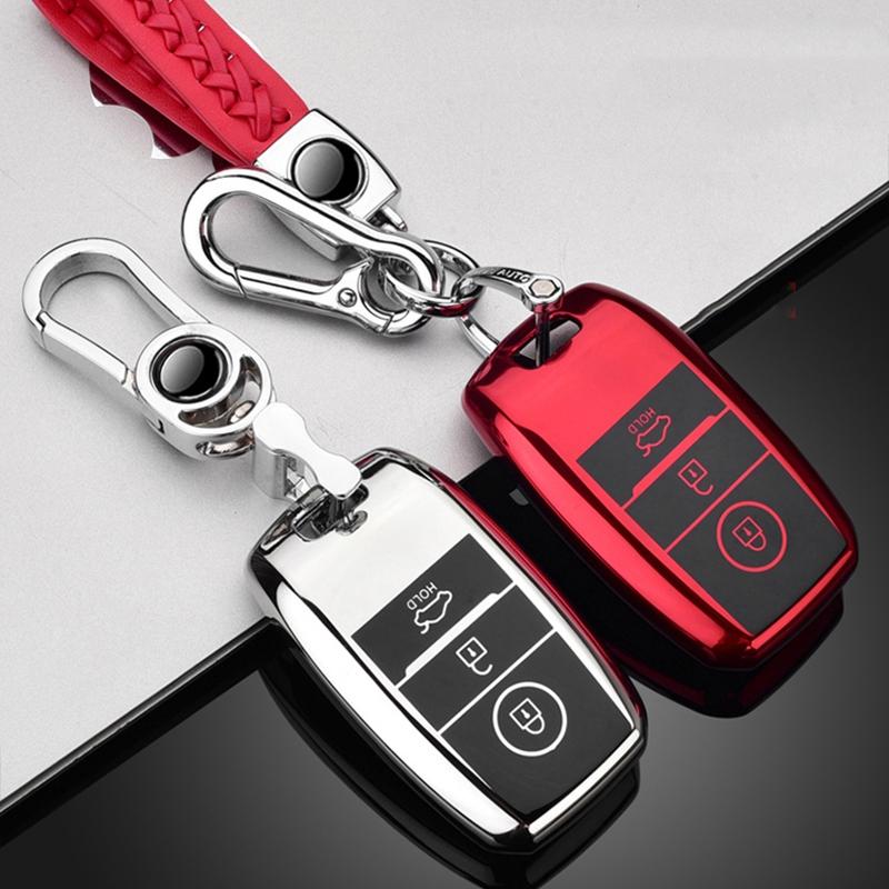 Tpu Auto Smart Key Fob Cover Case Housing Fit For Kia Rio Rio5 Sportage Ceed Cerato K3 Kx3 K4 K5 Sorento Optima Picanto Auto Accessories