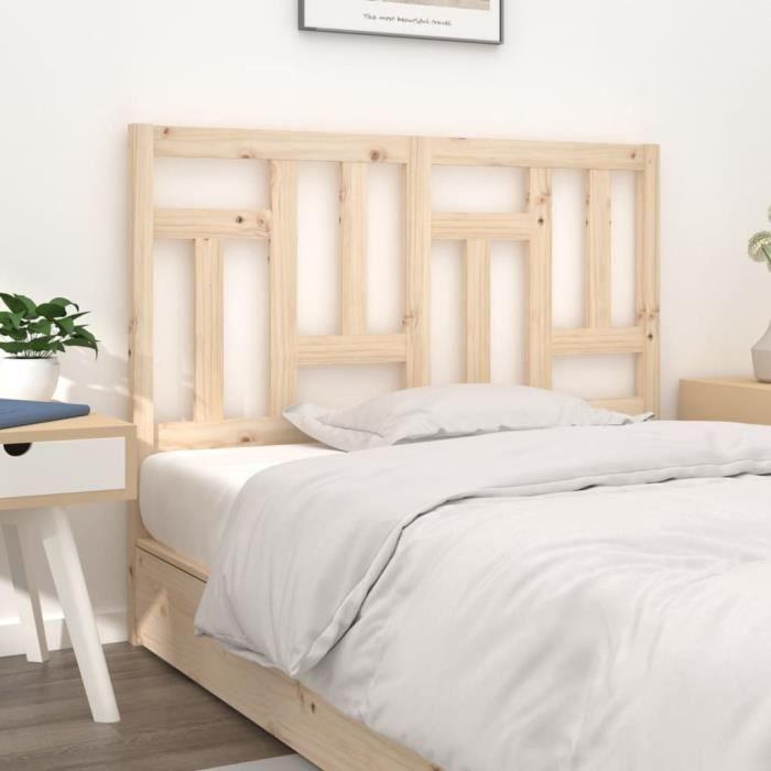 VidaXL Headboard 205.5x4x100 Cm Solid Pine Wood 818990
