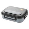 Lunch Box Isolato Extra Large in Acciaio Inossidabile 316 Adatto al Microonde per Studenti e Lavoro
